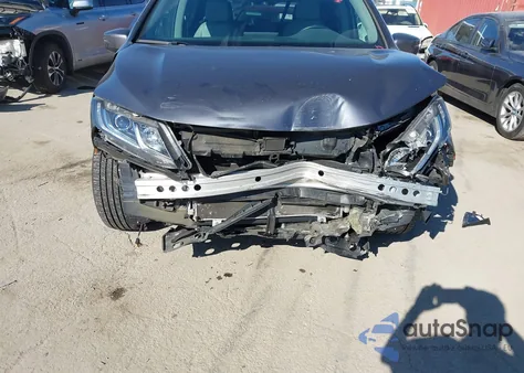 2018 Honda Odyssey Ex-L из США, поврежденный, VIN 5FNRL6H70JB080812